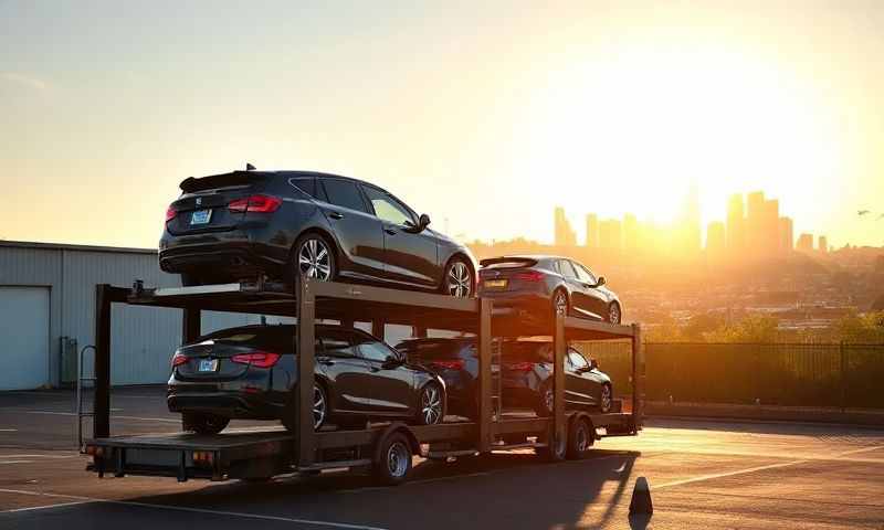 North Lanarkshire car transporter