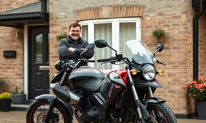 Coatbridge, North Lanarkshire motorcycle transporter