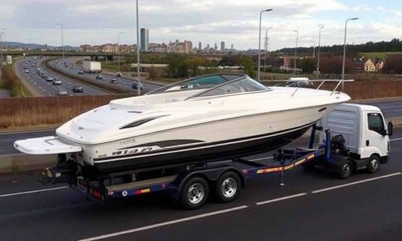 Boat transporter in Cumbernauld, North Lanarkshire