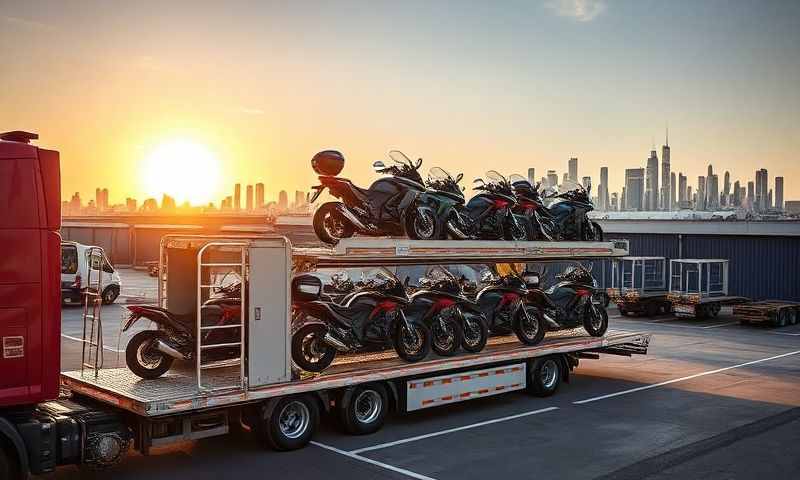 Motorcycle transporter in Kettering, Northamptonshire