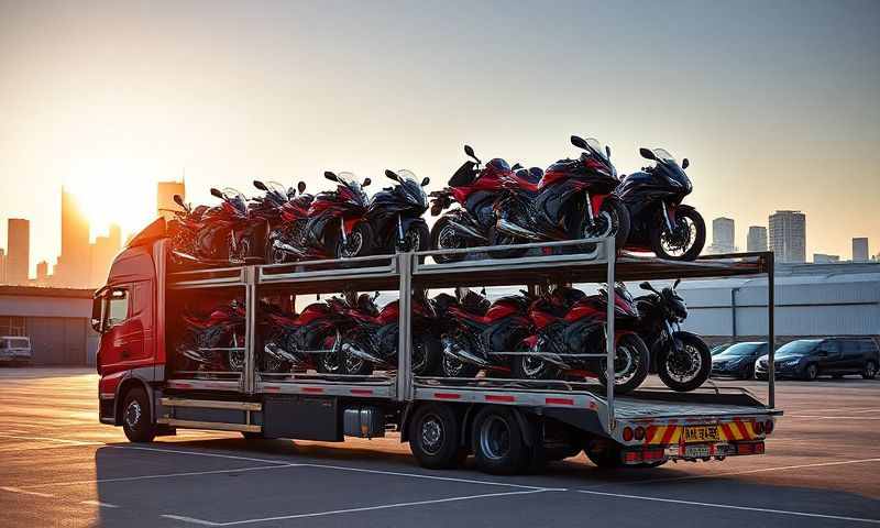 Arnold, Nottinghamshire motorcycle transporter