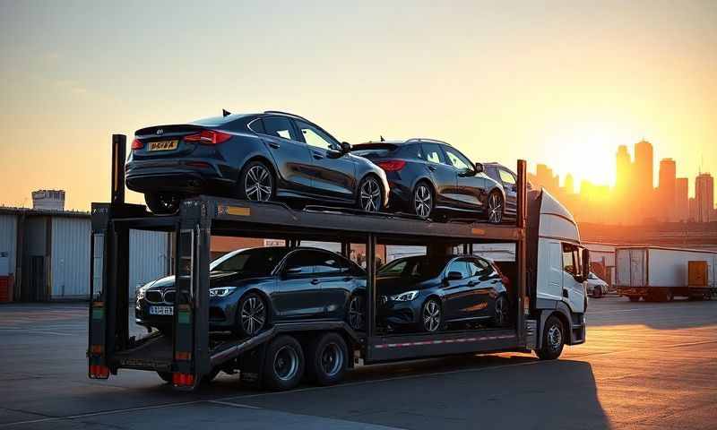 Abingdon-on-Thames, Oxfordshire car transporter