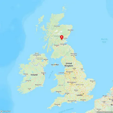 Map of Perth, Perth and Kinross, United Kingdom