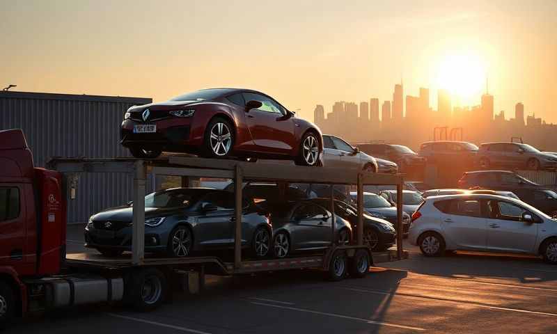 Car transporter in Shropshire