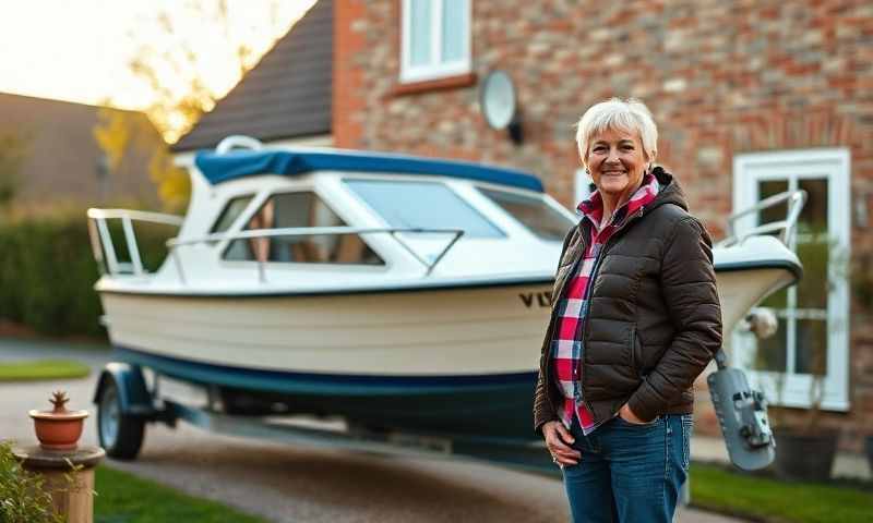 Shrewsbury, Shropshire boat transporter