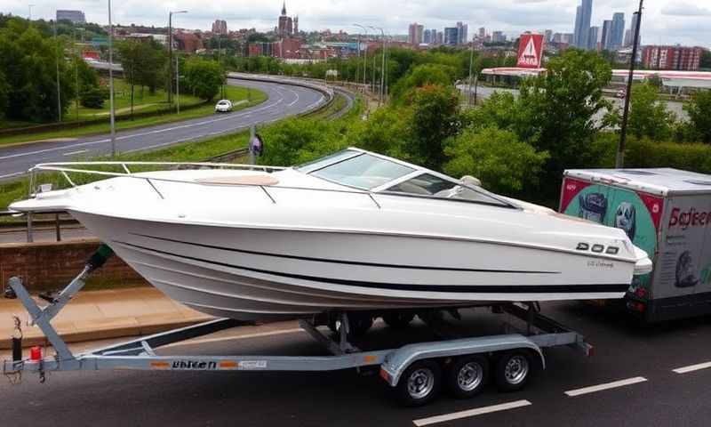 Boat transporter in Shrewsbury, Shropshire