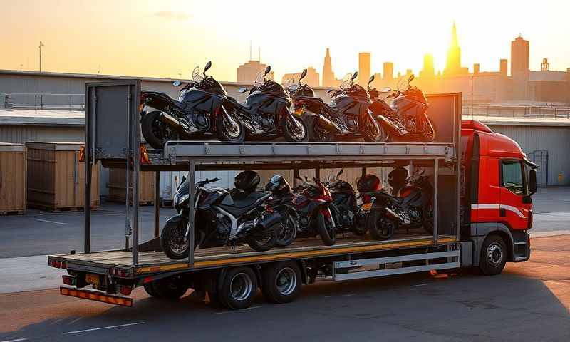 Bath, Somerset motorcycle transporter