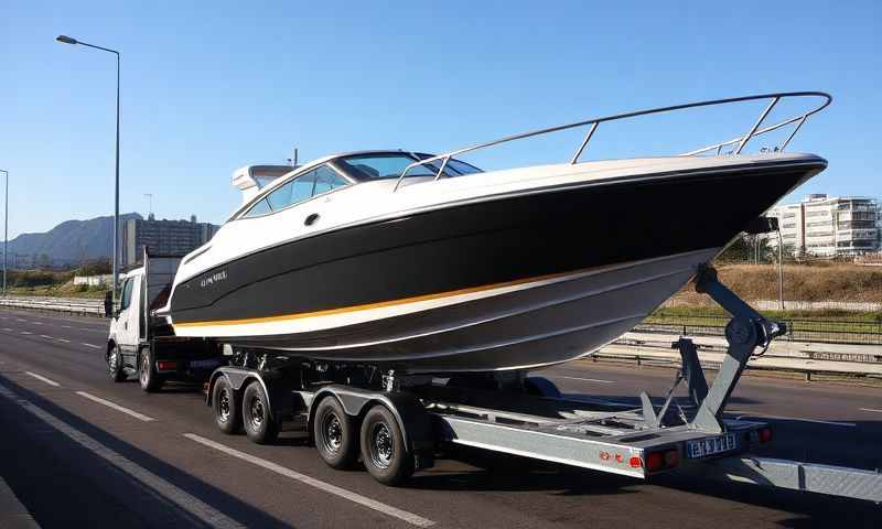 South Ayrshire boat transporter