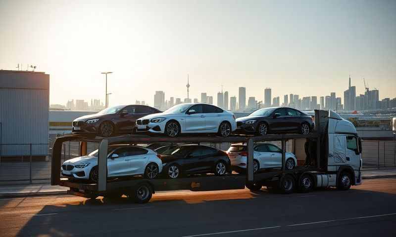 Ayr, South Ayrshire car transporter