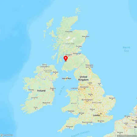 Map of Ayr, South Ayrshire, United Kingdom