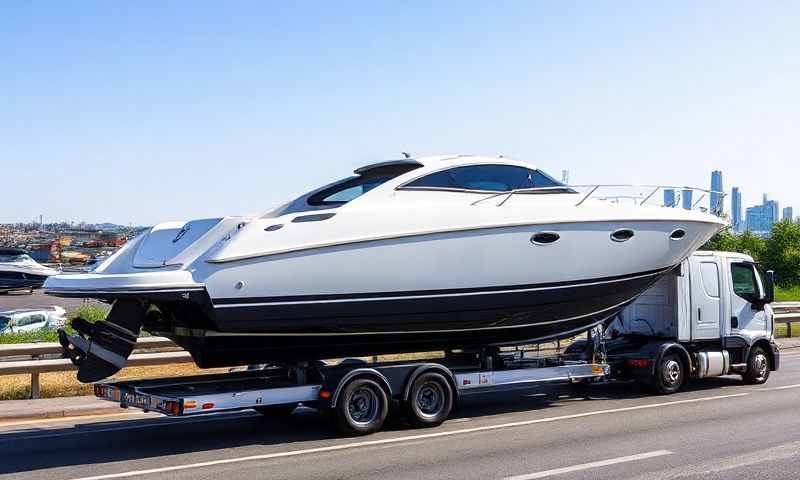 Boat transporter in South Glamorgan