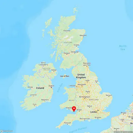 Map of Barry, South Glamorgan, United Kingdom