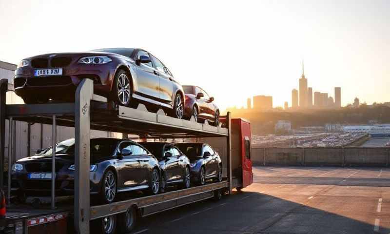 South Lanarkshire car transporter