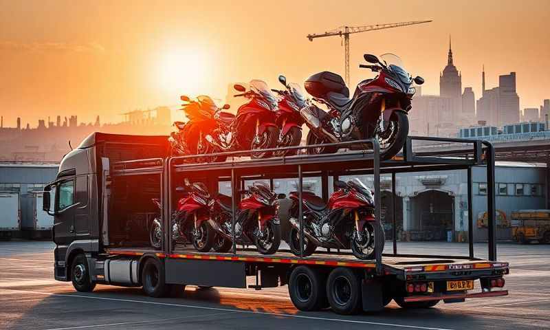 South Yorkshire motorcycle transporter