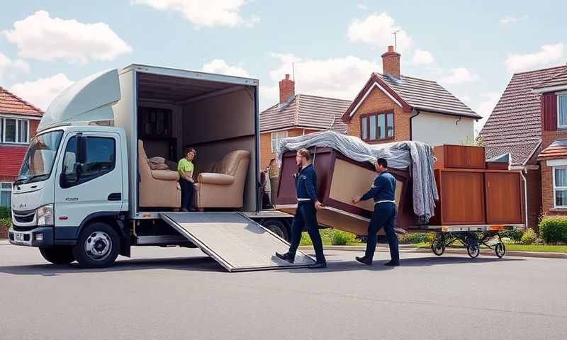 Removals in Burton upon Trent, Staffordshire