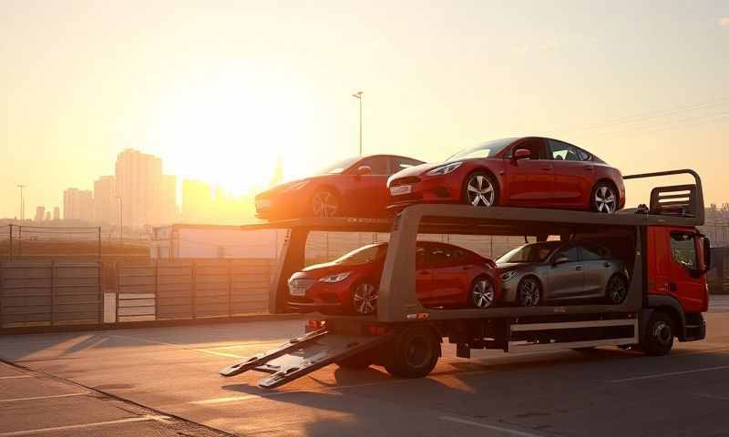 Car transporter in Stafford, Staffordshire