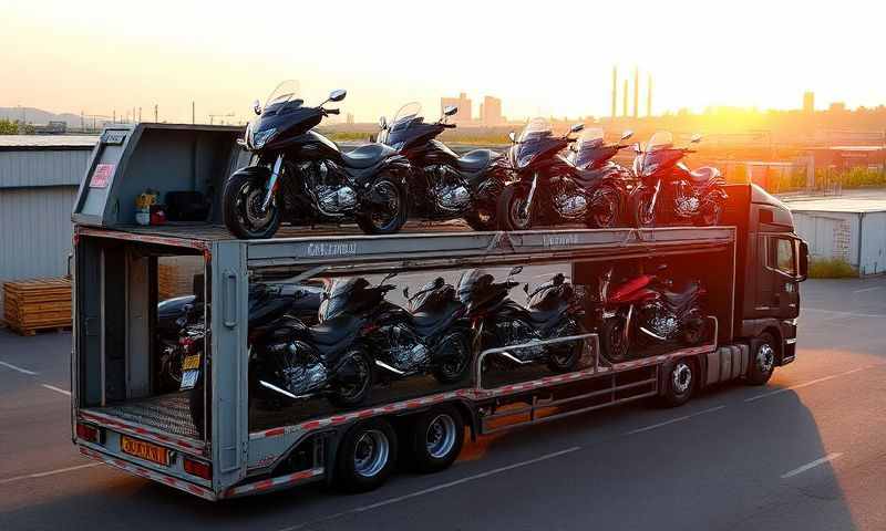Motorcycle transporter in Stirling, Stirling