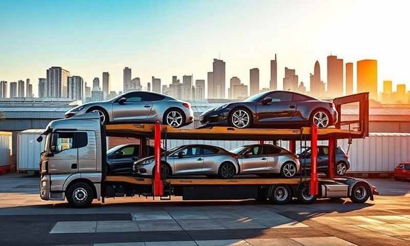 Car transporter in Suffolk