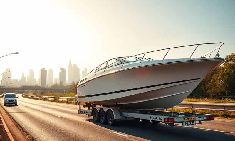 Boat transporter in Surrey