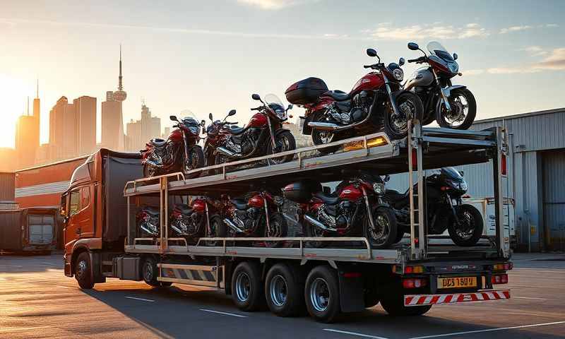 Redhill, Surrey motorcycle transporter