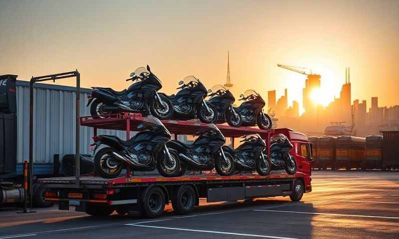 Woking, Surrey motorcycle transporter