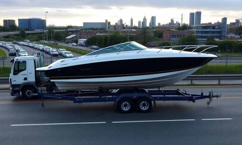 Boat transporter in Longbenton, Tyne and Wear