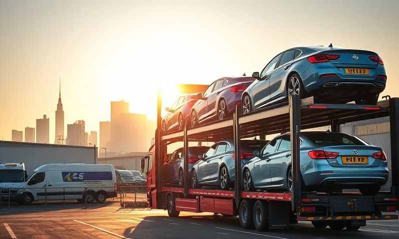 South Shields, Tyne and Wear car transporter