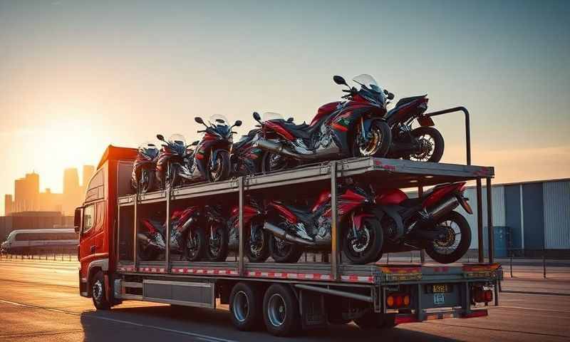 Wallsend, Tyne and Wear motorcycle transporter