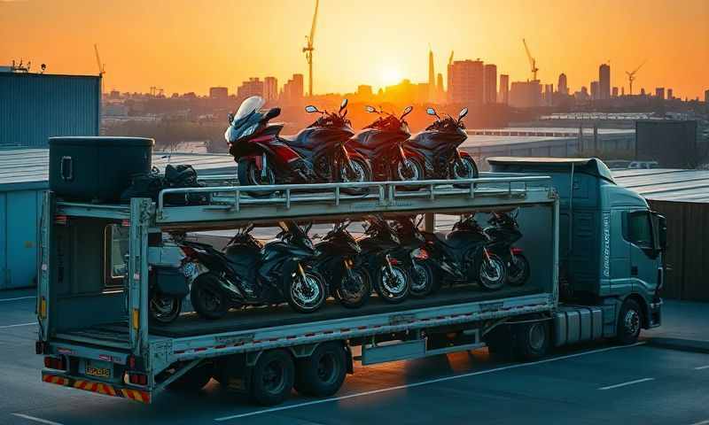 Washington, Tyne and Wear motorcycle transporter