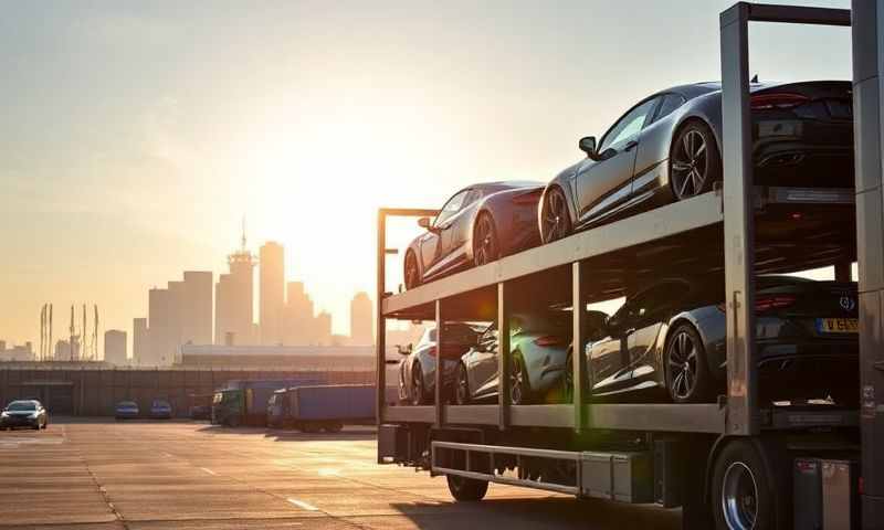 Whitley Bay, Tyne and Wear car transporter