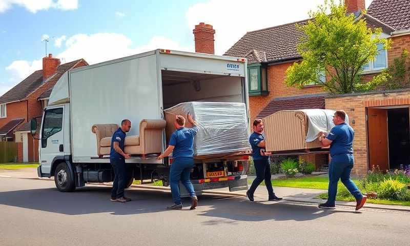 Removals in Rugby, Warwickshire