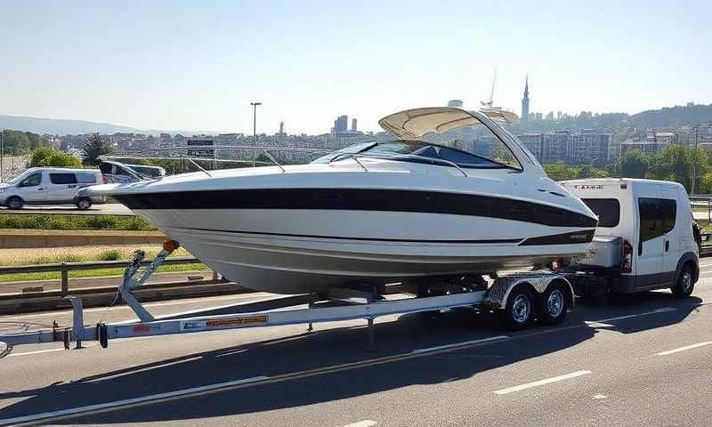 Boat transporter in West Glamorgan