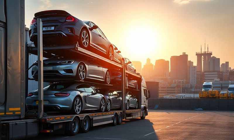 West Midlands car transporter