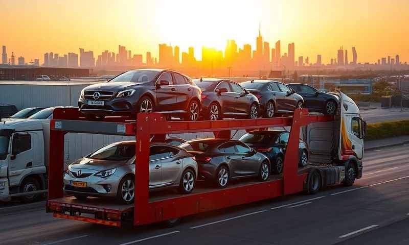 Car transporter in Birmingham, West Midlands