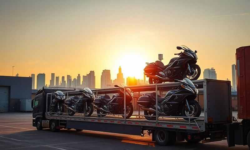 Motorcycle transporter in Birmingham, West Midlands