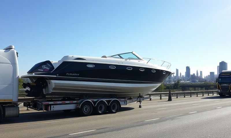 Bloxwich, West Midlands boat transporter