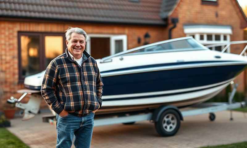 Bloxwich, West Midlands boat transporter