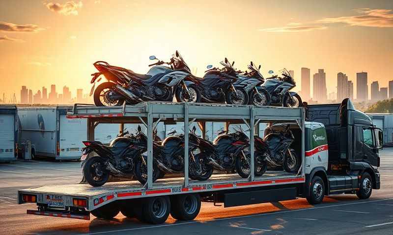 Motorcycle transporter in Kingswinford, West Midlands