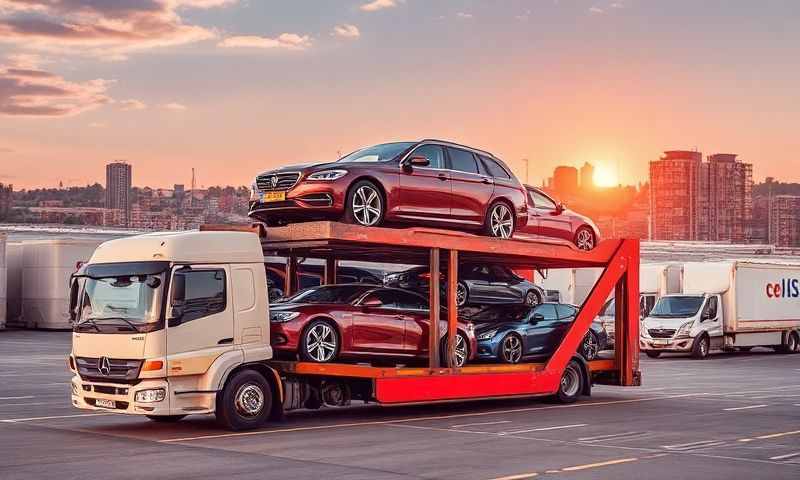 West Yorkshire car transporter