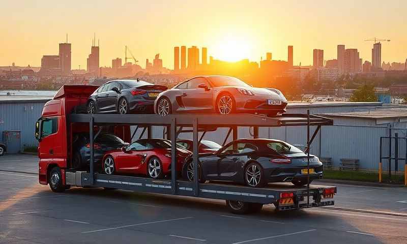 Car transporter in Bradford, West Yorkshire