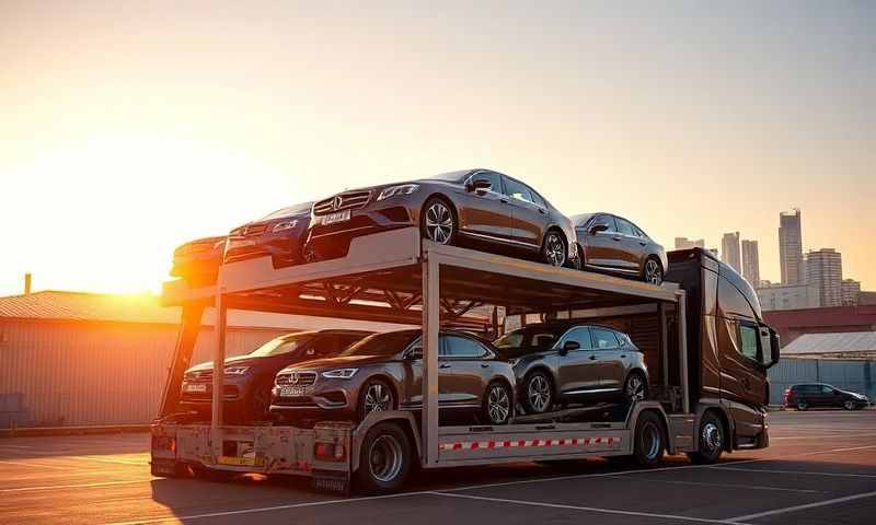 Halifax, West Yorkshire car transporter