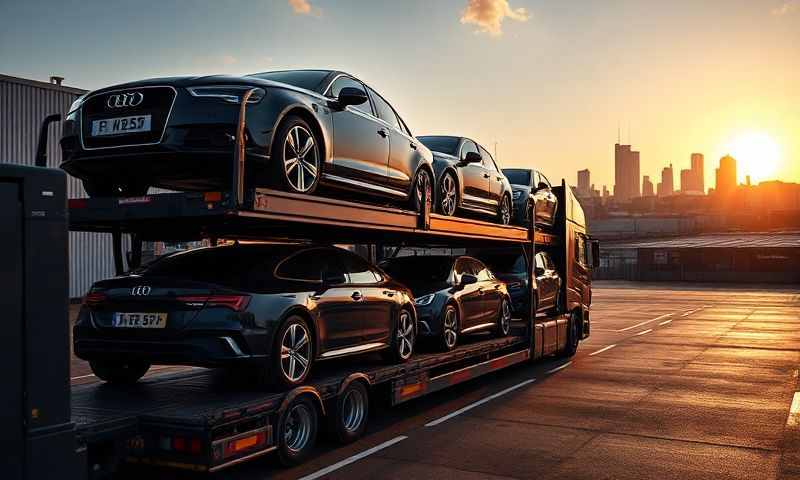 Car transporter in Leeds, West Yorkshire