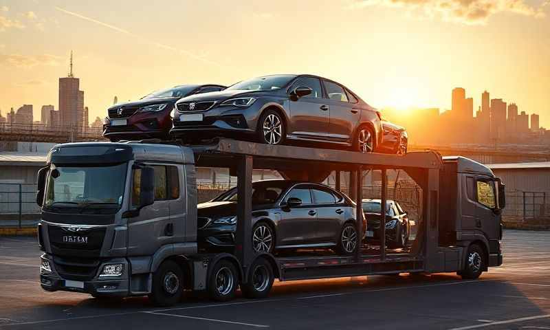 Wakefield, West Yorkshire car transporter