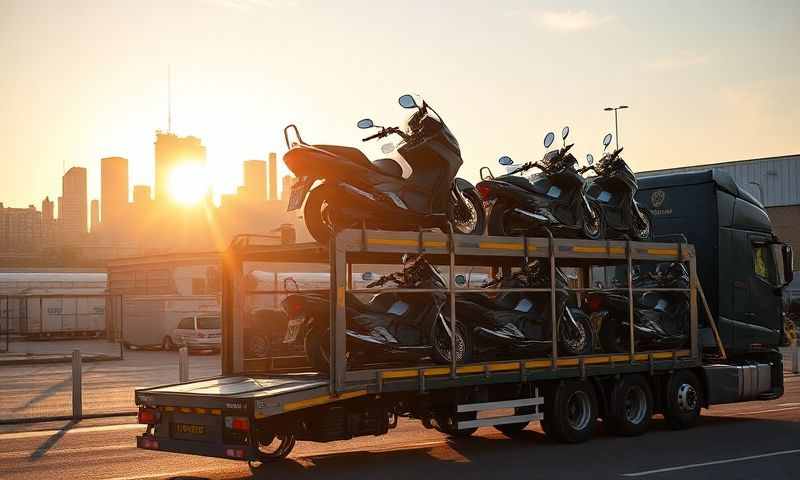 Motorcycle transporter in Wakefield, West Yorkshire