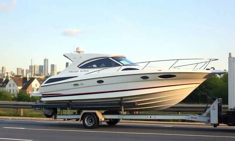 Boat transporter in Chippenham, Wiltshire