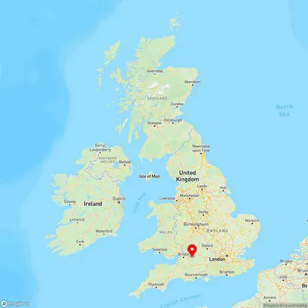 Map of Chippenham, Wiltshire, United Kingdom