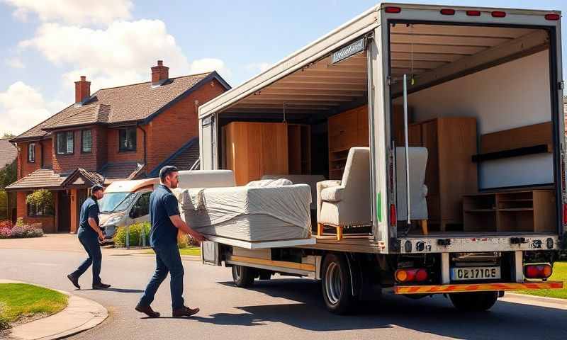 Removals in Redditch, Worcestershire