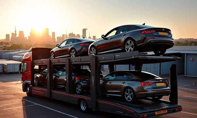 Car transporter in Redditch, Worcestershire