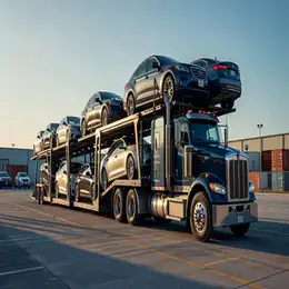 Car transporter carrier in Alexandria, Louisiana