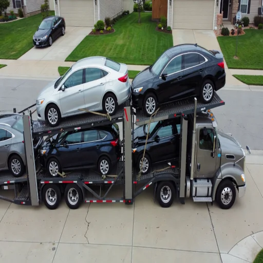 Car transporter carrier in Clifton, New Jersey